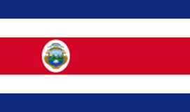 Bandera Costa Rica